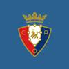 Logotipo Osasuna. Clínica Universidad de Navarra Imagen de un cuadrado azul con el logotipo del C. Atlético Osasuna, equipo de fútbol.